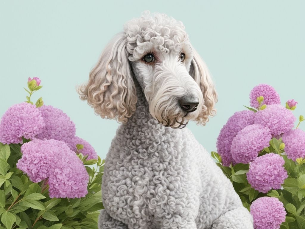 The Bedlington Terrier: Uncovering the Charismatic Charm of this Curly-Coated Companion