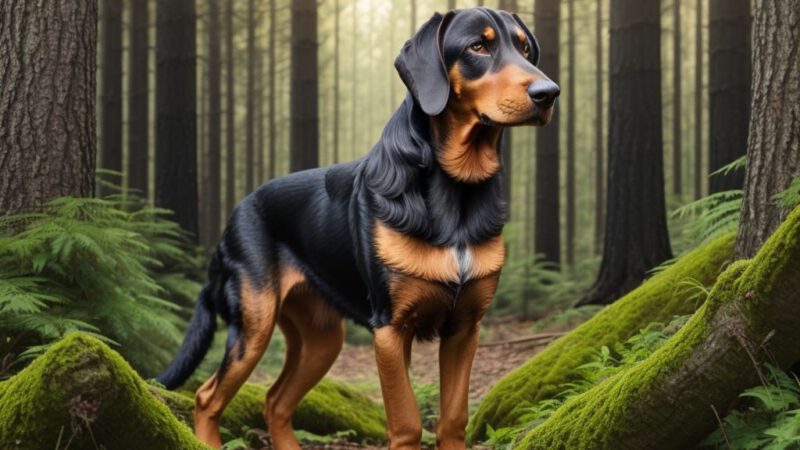 The Black And Tan Coonhound: Unraveling the Charms of This Versatile Hunting Companion